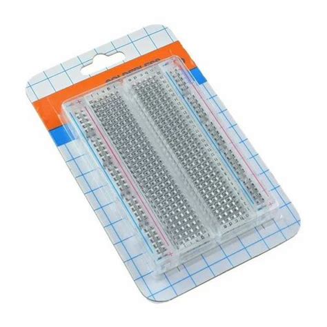 20 Mm Metal Embeddinator 400 Points Solderless Self Adhesive BreadBoard