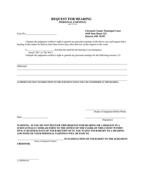 Village Of Batavia Ohio Notice To Judgment Debtor Of Garnishment Of