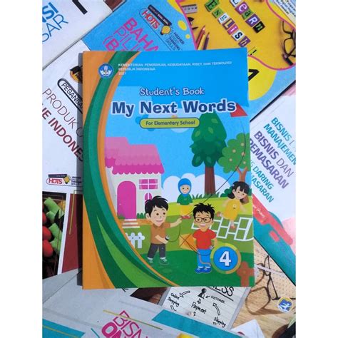 Jual Buku Siswa Bahasa Inggris My Next Words Kelas 4 SD Kurikulum