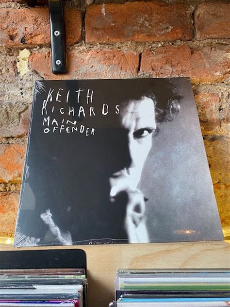 Keith Richards Main Offender Red Vinyl Lp Records