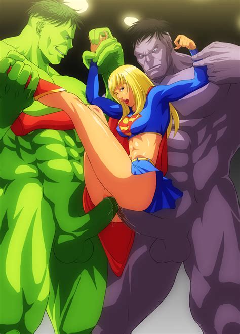 Two Hulks Double Penetration Supergirl Supergirl Porn Pics Compilation Luscious Hentai Manga