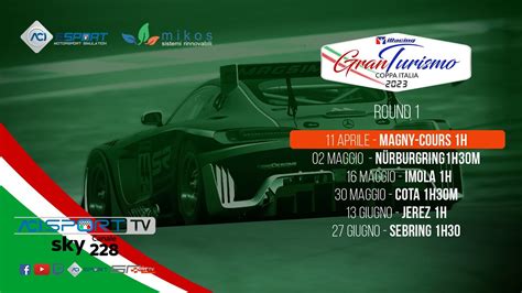 Aci Esport Coppa Italia Gran Turismo Iracing Round Magny