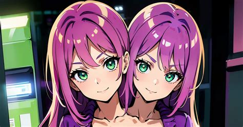 Conjoined Conjoined Twins Conjoined Twins Ai Three Headed Violet