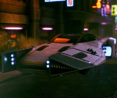 Artstation Cyber Town Pack By Meshingun Studio Game Assets