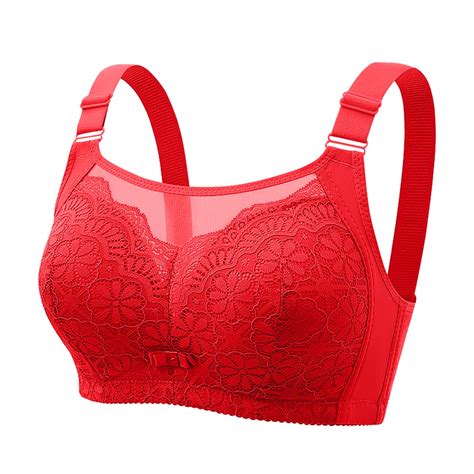 Siilsaa Womans Bra Sexy Lingerie For Women Super Stretchy Lace Bra Red Walmart
