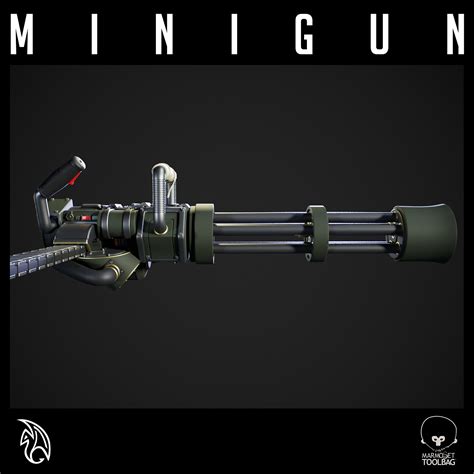 Artstation Minigun