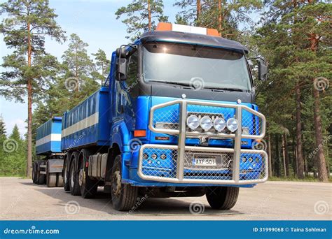 Sisu 18E630 Truck And Trailer Editorial Stock Photo Image Of Duty