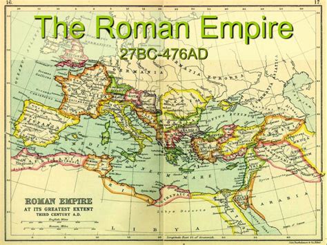 Ppt The Roman Empire 27bc 476ad Powerpoint Presentation Free Download Id 180398