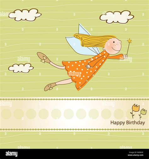 Happy Birthday Greeting Card Vector Illustration Stock Vector Image And Art Alamy