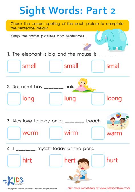 Sight Words Printable Activity Worksheets Made By Teachers Sight | Hot Sex Picture