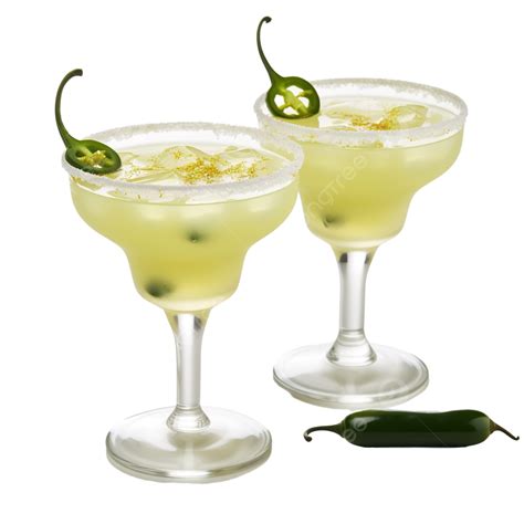 C Ctel Mexicano Margaritas Picantes De Jalape O En Vidrio Png C Ctel