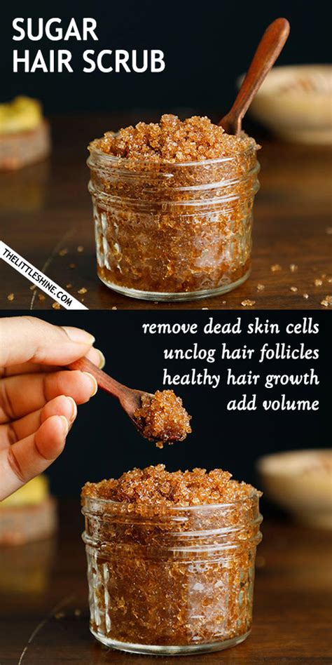 Deep Cleansing Sugar Hair Scrub The Little Shine