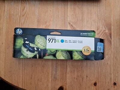 HP 971xl High Yield Cyan Original Ink Cartridge CN627AE 886112877415 EBay