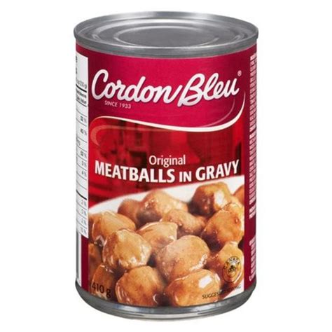 Cordon Bleu Meatballs In Gravy 410 G Instacart