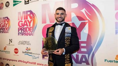 El extremeño Francisco José Alvarado nuevo Mr Gay Pride España