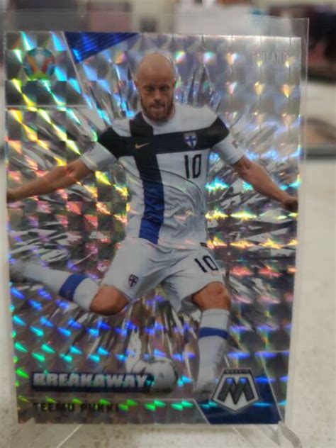 2021 Panini Mosaic UEFA Euro 2020 Breakaway Mosaic Prizm 7 Teemu