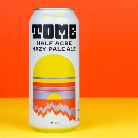 Half Acre Tome Hazy Pale Ale 16oz Can Bine And Vine