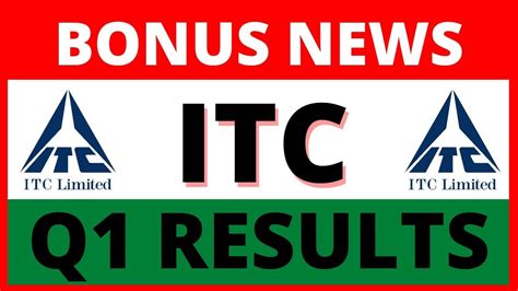 Itc Q Results Itc Share Latest News Itc Q Results Youtube