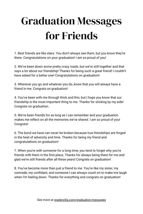 600 best graduation messages for friends and family – Artofit