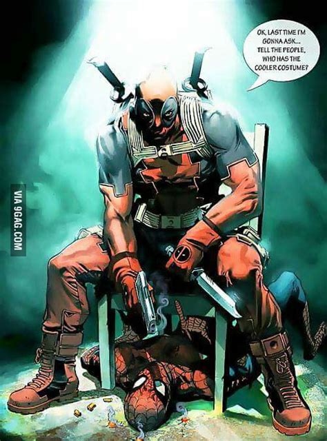 Deadpool Is The Most Badass Character In The Entire Marvel Universe I Wonder Whos In Dc Comics