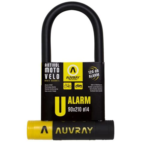 Antivol U Auvray Avec Alarme 90x210 Pas Cher Big Twin City