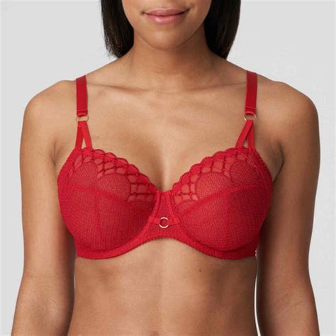 Soutien Gorge Embo Tant Armatures Broderie Rouge Prima Donna Lemon