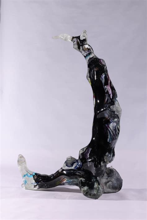 David Ruth Abstract Cast Glass Sculpture Altair 1993 By David Ruth For Sale At 1stdibs