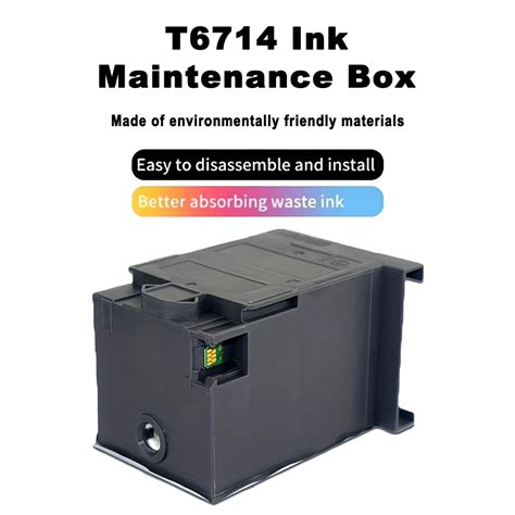 Dep Sito De Recogida De Tinta Residual Caja De Mantenimiento T6714 Para