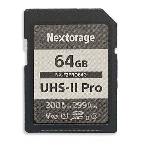 Nextorage Nx F Pro Series Sdxc Uhs Ii V Memory Card Nx F Pro G