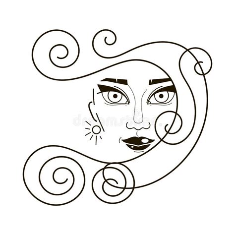 Sketch Of Beautiful Naked Woman Sitting Continuous One Line Drawing Stock Vector Illustration
