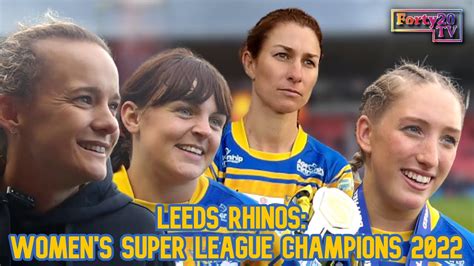 Reaction From The Rhinos As They Win The Women S Super League Grand