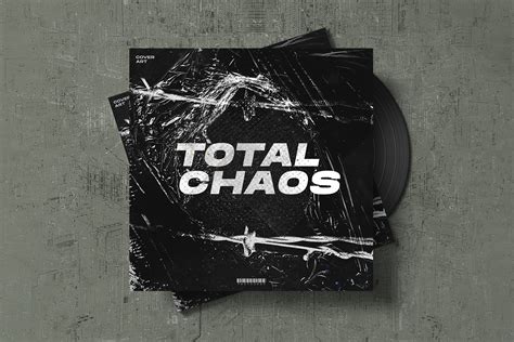 Total Chaos Album Cover Art Social Media Templates Creative Market