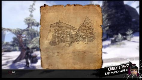 The Elder Scrolls Online Eastmarch Treasure Map Ii Youtube