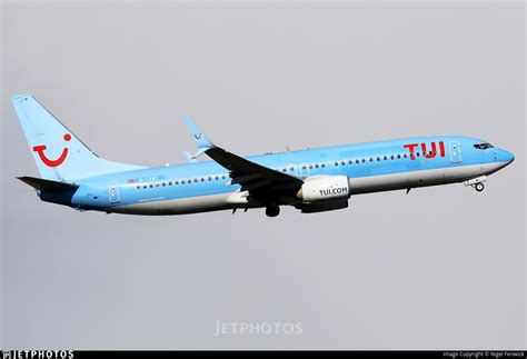 G TAWY Boeing 737 8K5 TUI Nigel Fenwick JetPhotos