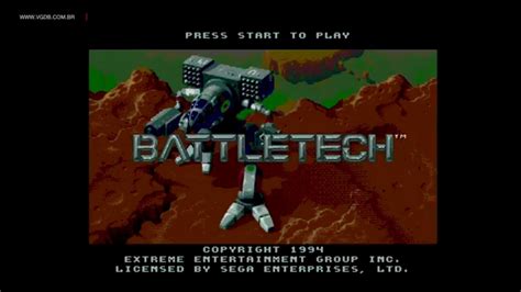 Battletech A Game Of Armored Combat Sega Genesis Mega Drive Vgdb