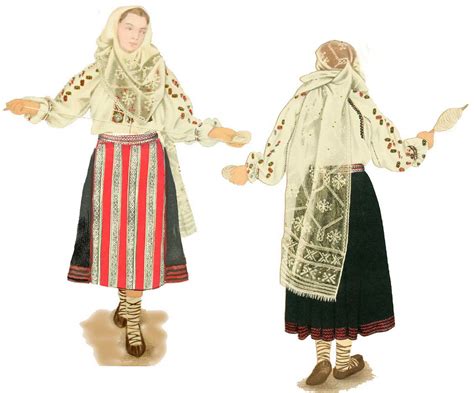 184 BranFata Traditional Romanian Folk Costume From Bran Flickr