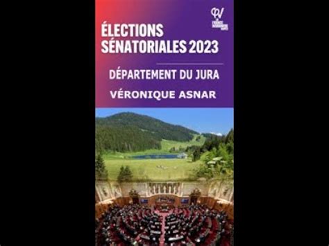 V Ronique Asnar Candidate Aux Lections S Natoriales Dans Le Jura