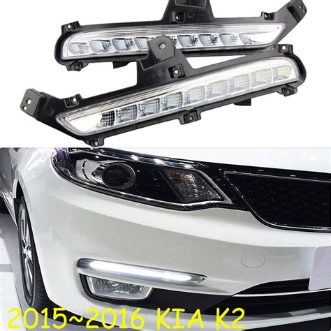 2015 2016 KIA K2 Daytime Light Kia Rio Free Ship To Your Door LED KIA