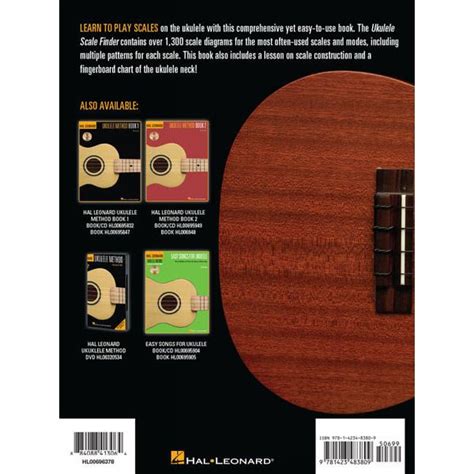 Hal Leonard Ukulele Scale Finder Thomann United States