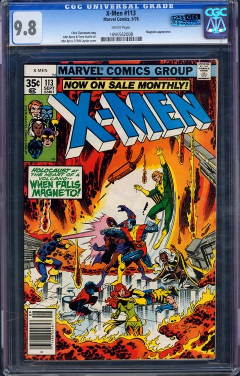 ComicConnect X MEN 1963 2011 113 CGC NM 9 6