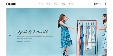 Stylish Edgy Html Fashion Website Template Options For