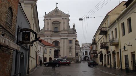 Aušros Vartų street in Vilnius