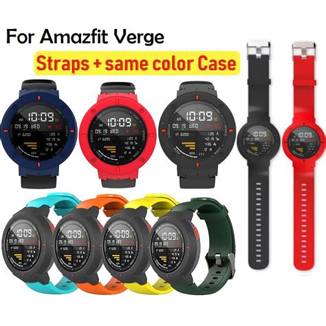 New Strong Sikai Amazfit Verge Soft Silicone Replacement Band Straps