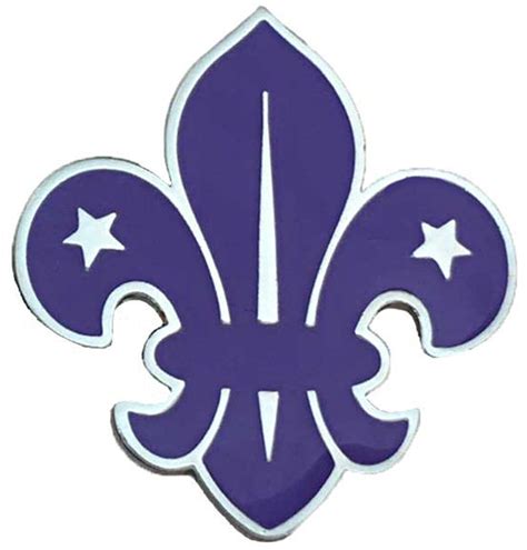 Scouts Fleur De Lis Pin Badge Plain Boy Scout Symbol Scout Shop Scout