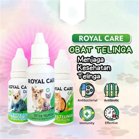 Jual Royal Care Tetes Telinga Kucing Obat Tetes Telinga Untuk Kucing