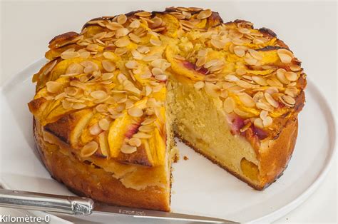 Gâteau aux nectarines et à la ricotta Kilomètre 0