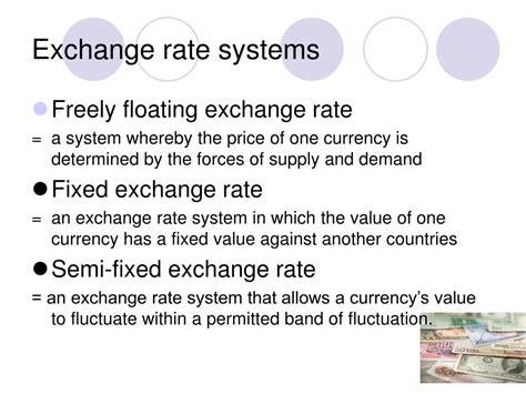 Ppt Exchange Rate Systems Powerpoint Presentation Free Download Id