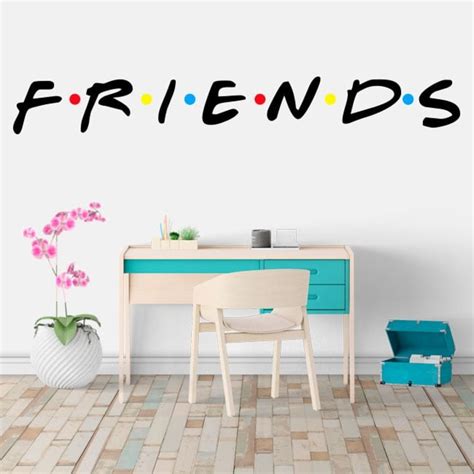 Adesivo Decorativo Série Friends Elo7 Produtos Especiais