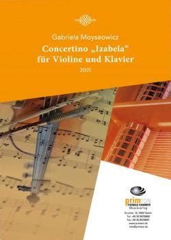 primTON Concertino Izabela für Violine und Klavier