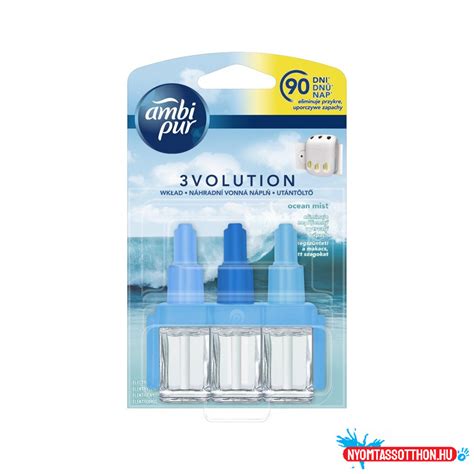 Légfrissítõ elektromos utántöltõ 20 ml Ambi Pur 3 Volution O